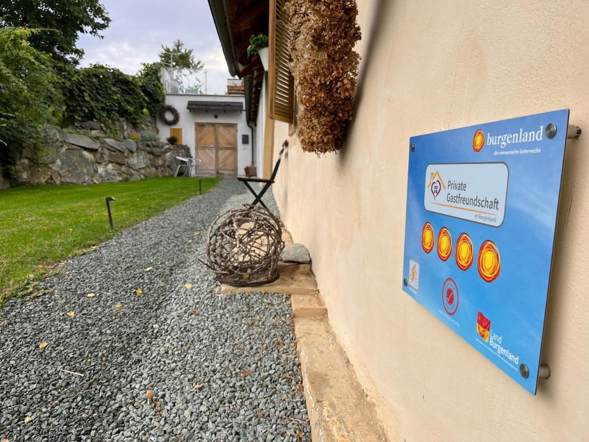 Wein Cottage Kellerstoeckl Eisenberg an der Pinka Buitenkant foto